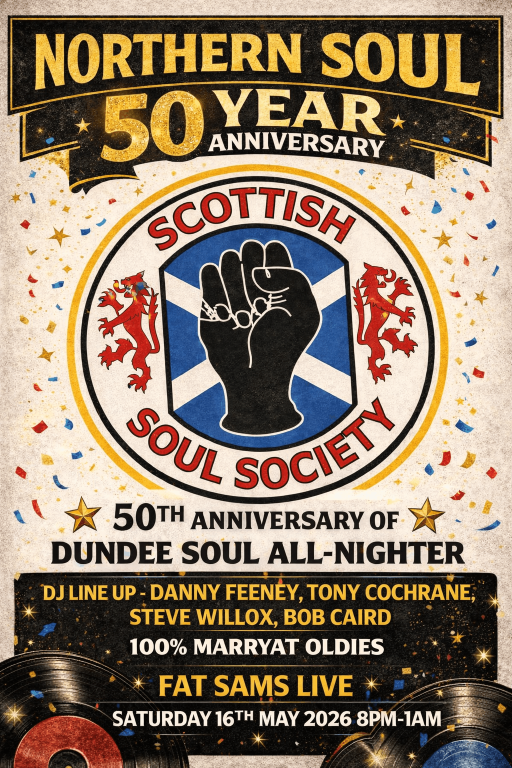 50th Anniversary of the Dundee Soul All-Nighter