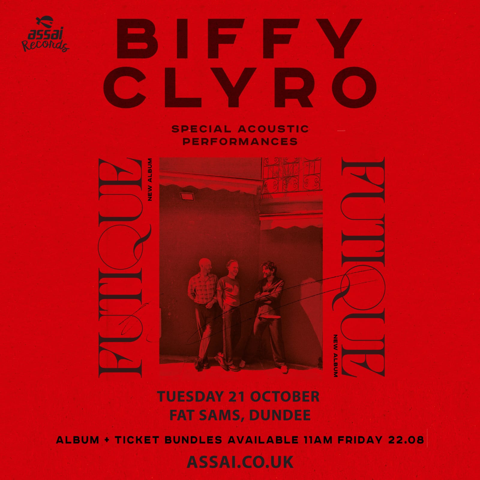 Biffy Clyro Futique Special Acoustic Show