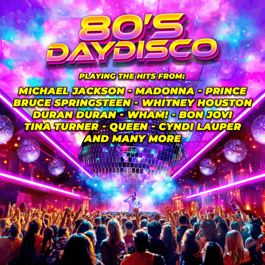 80's Day Disco Party